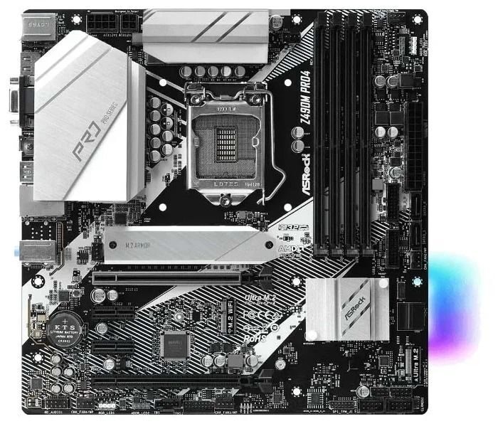 Материнская плата ASRock Z490M PRO4