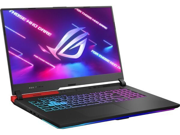 Ноутбук Asus ROG Strix G17 G713QY, Ryzen 9 5900HX-3.3/1TB SSD/16G/RX 6800M-12G/17.3"WQHD 165Hz/DOS