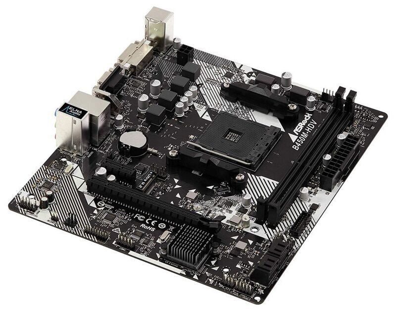 Материнская плата ASRock B450M-HDV R4.0