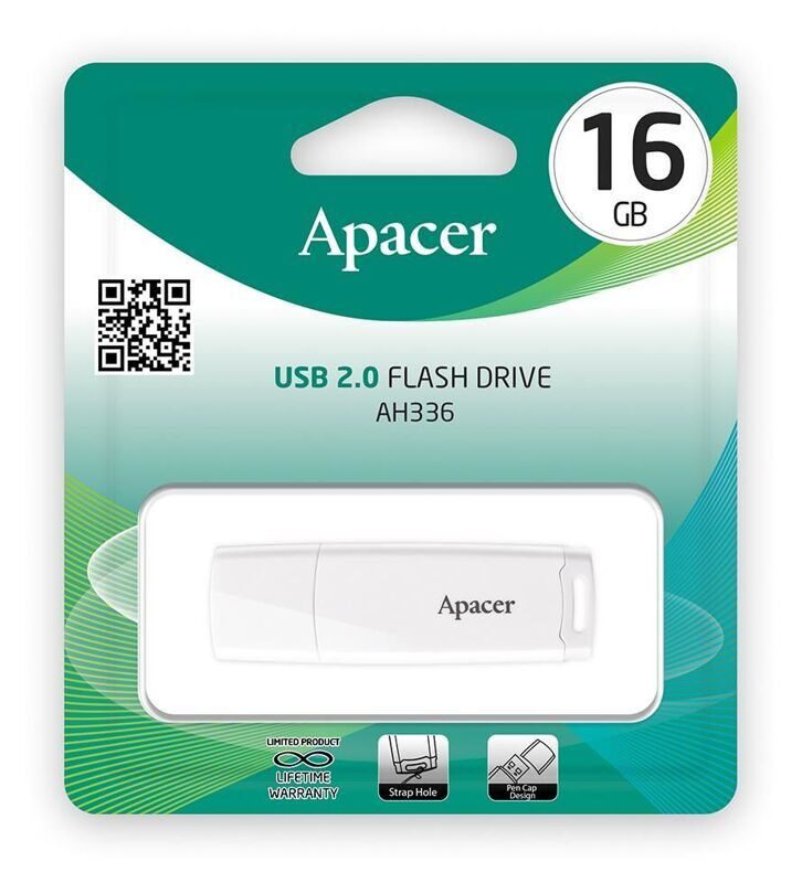 USB-накопитель Apacer AH336 16GB Белый