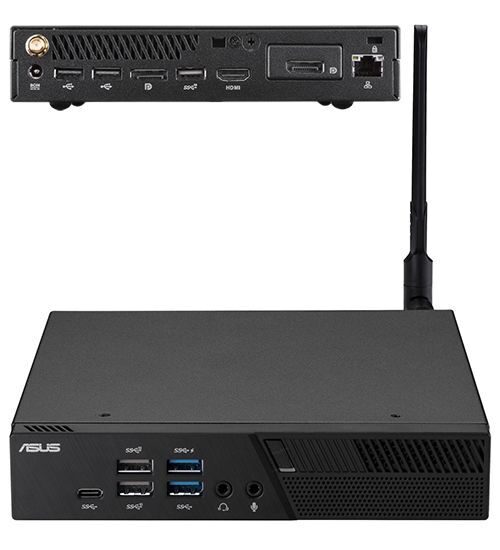 Asus MiniPC PB60-1B (PB60-BB3100MD), Core i3-8100T/2SO-DIMM DDR4/SATA+M.2/2DP/6USB