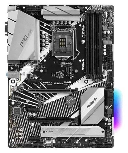 Материнская плата ASRock Z490 PRO4